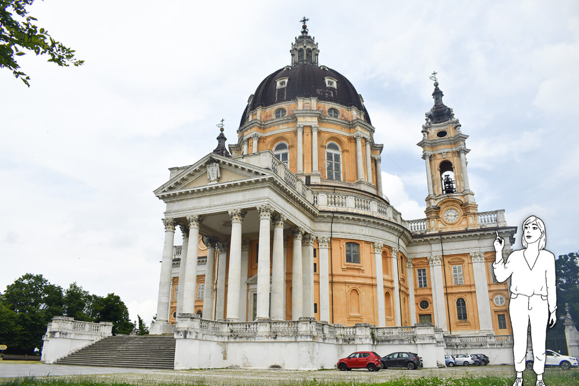 The Basilica of Superga in Turin