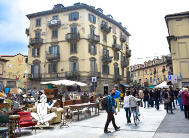 The Gran Balon, the historic flea market in the heart of Turin